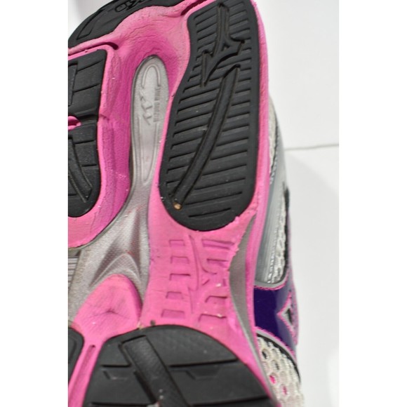 Mizuno Women's Wave Legend 3 Running Shoes Pearl/Gray/Pink/Purple Size 9.5 - Picture 11 of 12